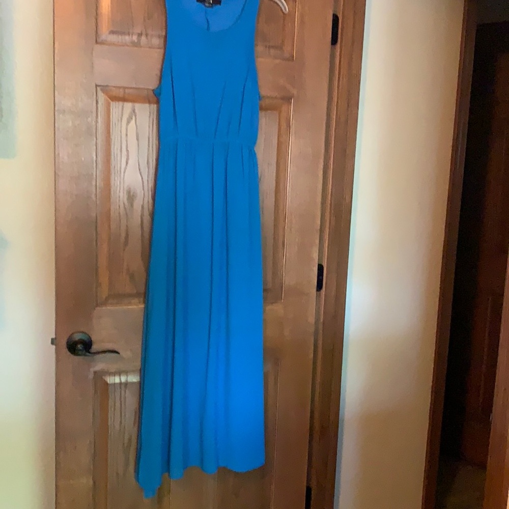 Blue dress